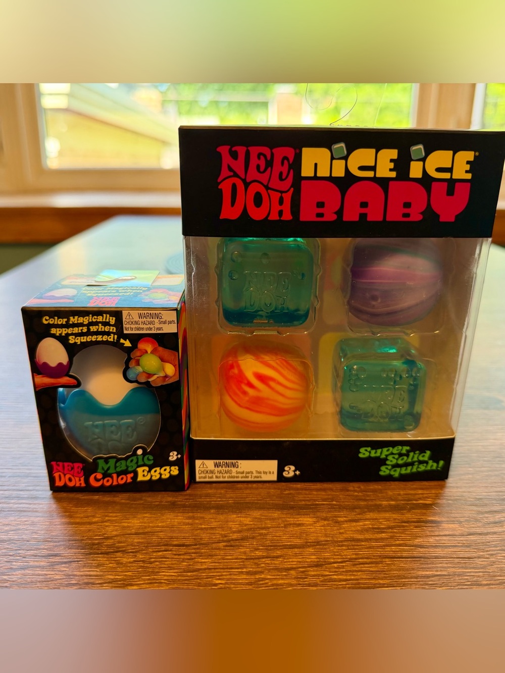 Needoh Magic Egg , Swirl ball & Nice Ice Bundle